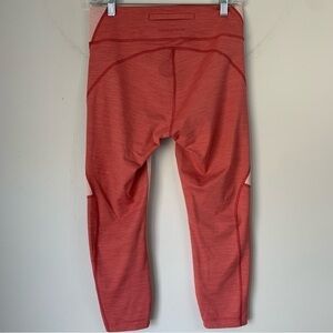 Outdoor Voices Core crop Pink Leggings Thistle/Desert Rose NWOT